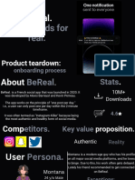 BeReal Product Tear Down