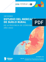 Informe Valores Tierra Rural 2022 Córdoba