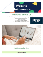 Website Maintanance Quotation