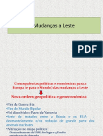 3 Mudanças LESTE