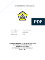 FORMAT INSTRUMEN PORTOFOLIO Dimas