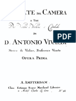 Violin 1 - 12 Trio Sonatas, Op.1 (Vivaldi)