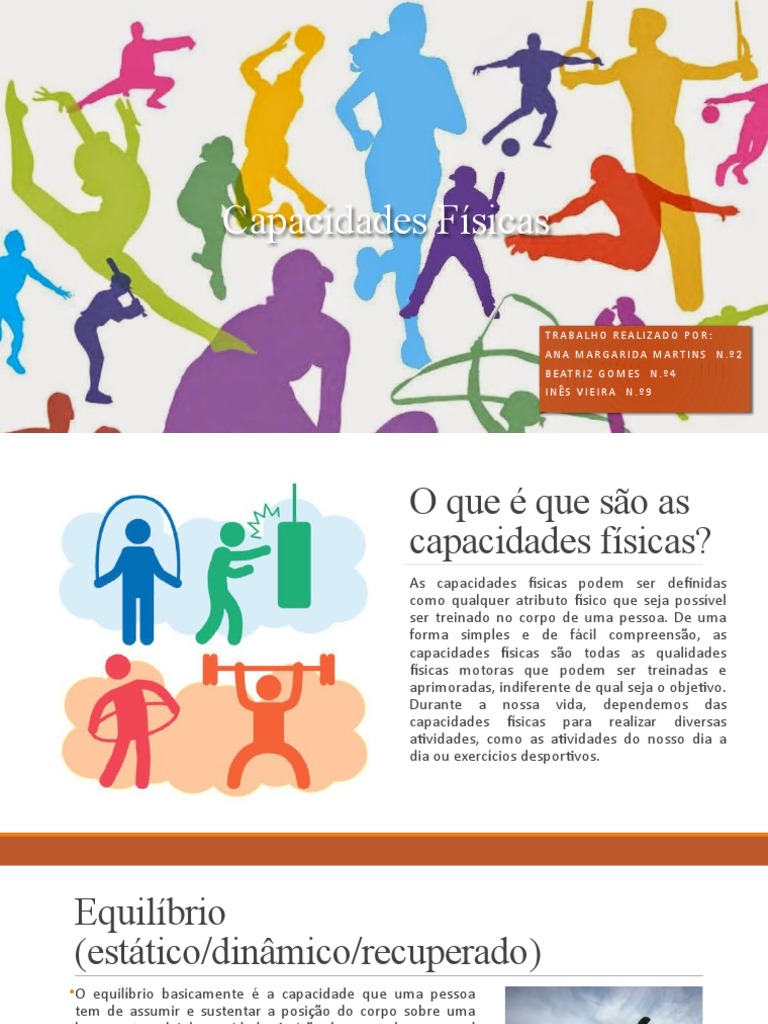 Capacidades Físicas | PDF | Flexibilidade (anatomia)
