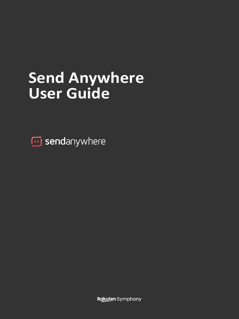 Send Anywhere User Guide Download Free PDF Ios Computer File