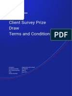 Client Survey Prize Draw Tcs CYSEC 5