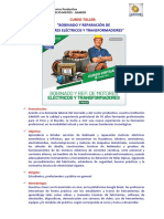 Brochure - CT - Bobinado y Rep. Motores Elec. y Transformadores