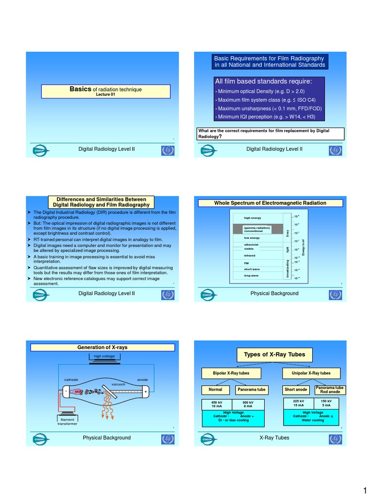 L01a Basics Download Free PDF Vacuum Tube X Ray