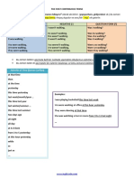 07 Past Continuous Tense