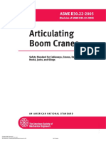 ASME B3022-2005 Articulating Boom Cranes - 221206 - 123014