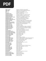 CSS Cheatsheet