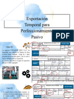 Exportación Temporal para Perfeccionamiento Pasivo