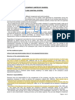 Spa: Società Per Azioni (Company Limited by Shares) - Chapter 5. Management and Control System