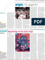 The Beginning of The Kali Yuga