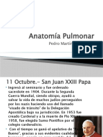 Anatomía Pulmonar