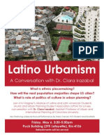 Latino Urbanism Flyer - PDF