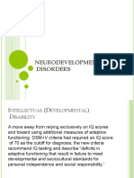 Lecture 4 - Neurodevelopmental Disorders
