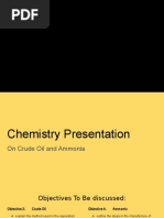 Unit 2 Chemistry Crude Oil and Ammonia