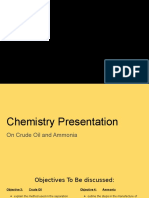 Unit 2 Chemistry Crude Oil and Ammonia