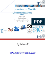 Introduction to Mobile Communications Network Layer