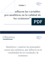 Cómo Influyen Las Variables Pre-Analíticas