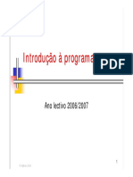 Introdução Programação