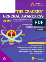 The Cracker General Awareness 3500+ MCQs by Adda247