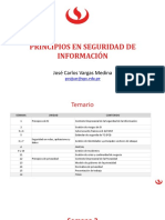 Principios en Seguridad de Información: José Carlos Vargas Medina