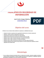 Principios en Seguridad de Información: José Carlos Vargas Medina