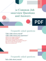 Aula 0 - Some Common Job Interview Questions