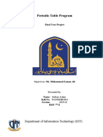 Final Year Project Report Sufi