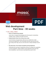 Web Development Part-Time - 30 Weeks