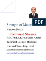 Strength of Materials - Combined Stresses - Hani Aziz Ameen