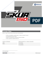 Manual de Usuario Skua 150 Silver