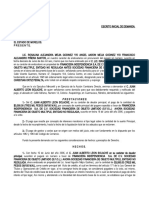 Financiera VS C. Juan Alberto Leon Solache $3000 Legal% A La Vista