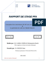 Rapport de Stage