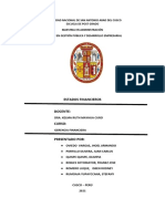 Estados financieros maestría administración Cusco Perú