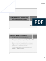 ADAMS - Càlcul - Decimals - Alumnes