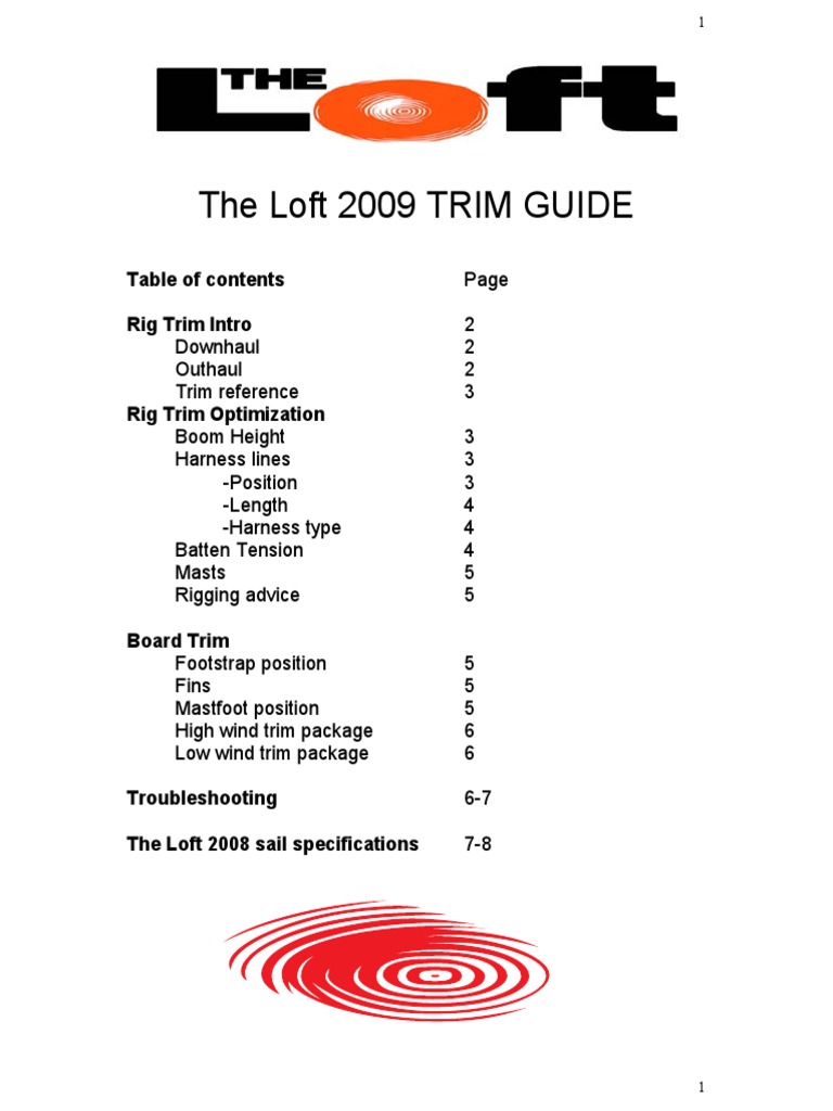 Rig Trim Optimization Guide | PDF | Sail | Rigging