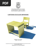 Projeto I - Desenvolvimento da carteira escolar Imparare