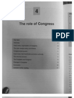 Role of Congress
