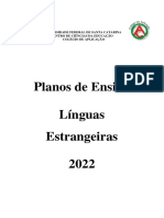 Plano de ensino de línguas no 6o ano