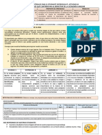 Recursos y Materiales para El Estudiante Experiencia 07 - Actividad 04 - Tercer Grado