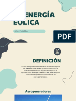 La Energía Eólica