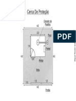 Cerca de Protção Planta Baixa
