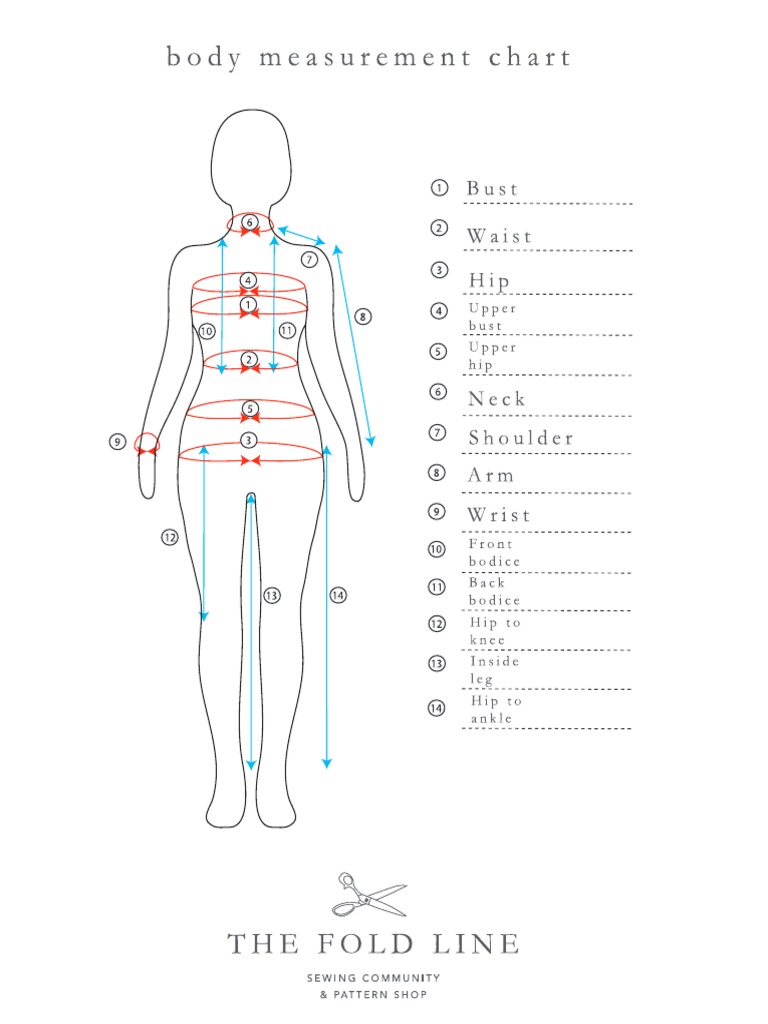 Full Body Measurements PDF