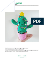 Cactus de Natal by Super Cute - Ingles