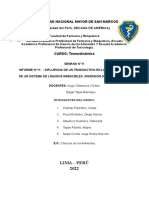 Informe # - 11 - Termodinámica