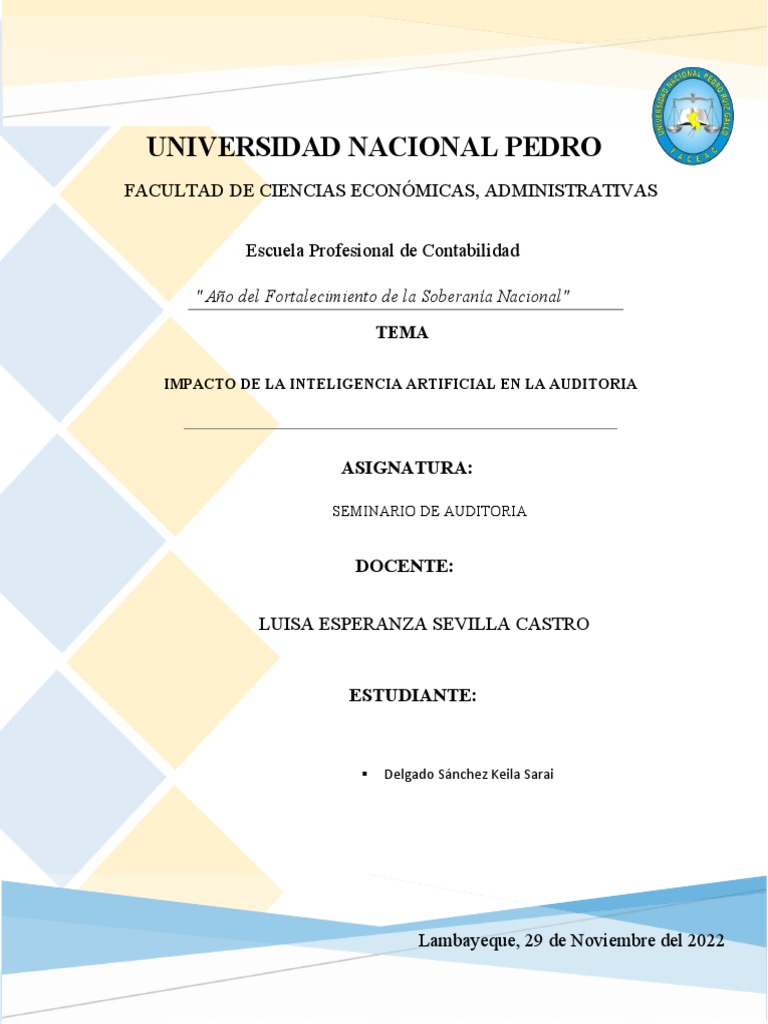 Impacto De La Inteligencia Artificial En La Auditoria Descargar