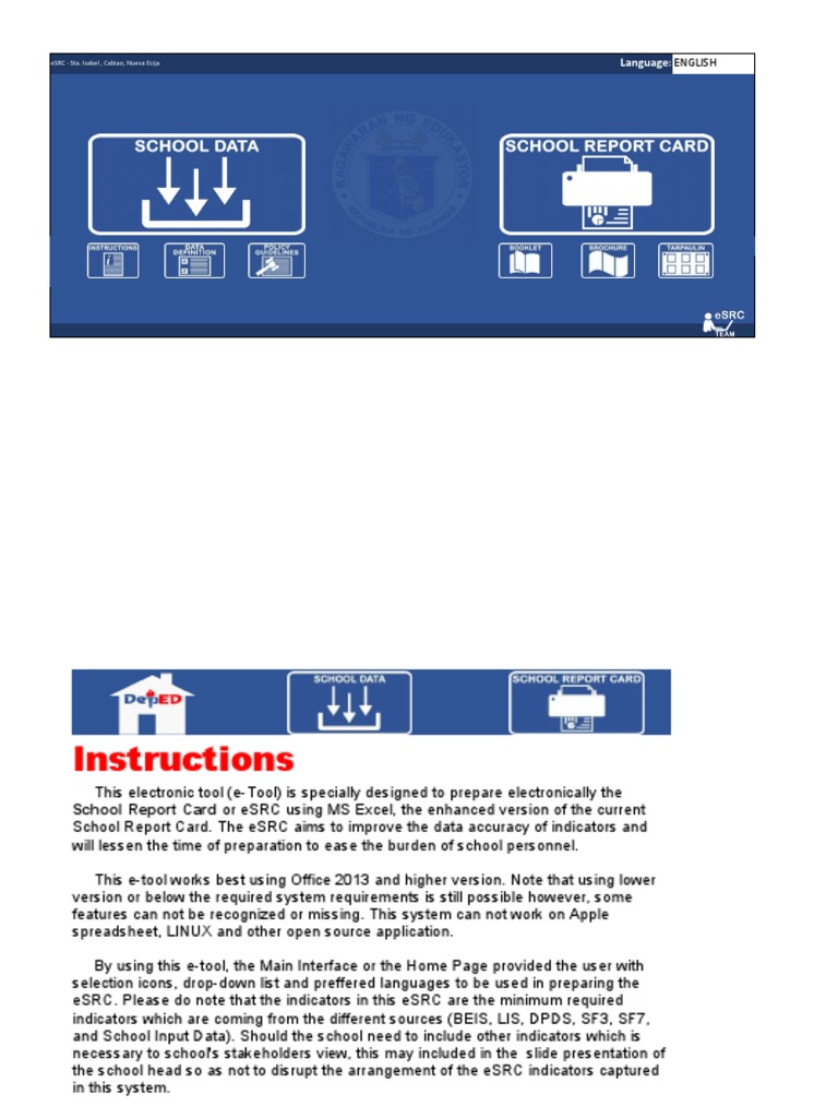 ESRC Template | PDF | Teachers | Schools