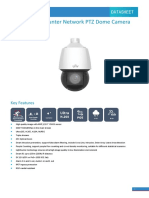 UNV IPC6424SR-X25-VF 4MP 25x Lighthunter Network PTZ Dome Camera Datasheet V1.7-EN